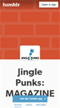 Mobile Screenshot of jinglepunksmagazine.com